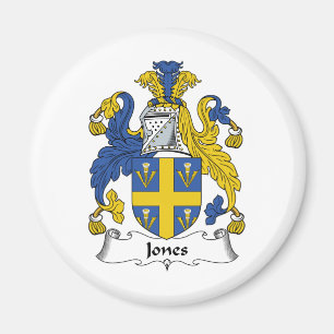 Jones-Familienwappen Magnet