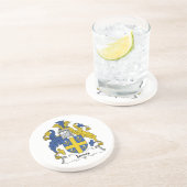 Jones-Familienwappen Untersetzer (Seite)