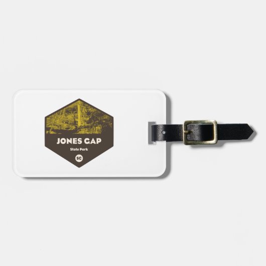 Jones Gap Staat Park South Carolina Gepäckanhänger (Vorderseite horizontal)