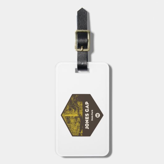 Jones Gap Staat Park South Carolina Gepäckanhänger (Vorderseite vertikal)