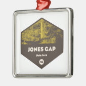 Jones Gap Staat Park South Carolina Ornament Aus Metall (Links)