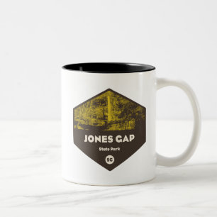 Jones Gap Staat Park South Carolina Zweifarbige Tasse