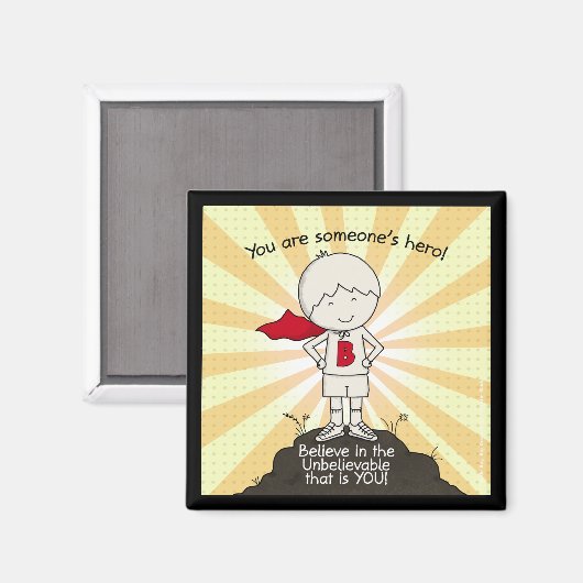 Jones Helden Magnet (Vorderseite/Rückseite)