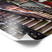 Jones Street, Savannah Fotodruck (Ecke)