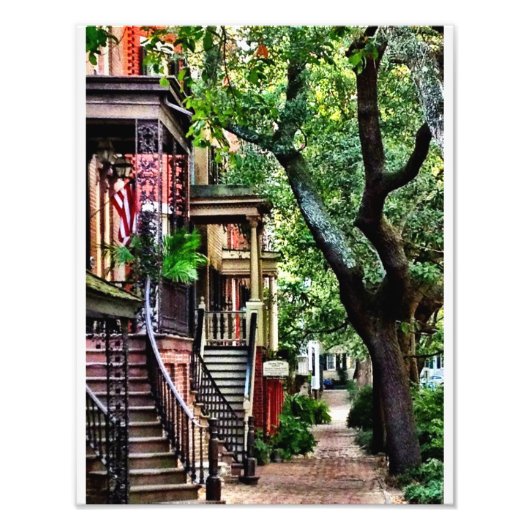 Jones Street, Savannah Fotodruck (Vorne)
