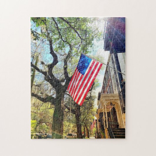 Jones Street Savannah Puzzle (Vertikal)