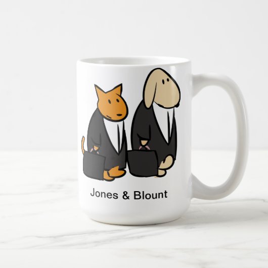 Jones u. Blount offizielle Tasse (Rechts)
