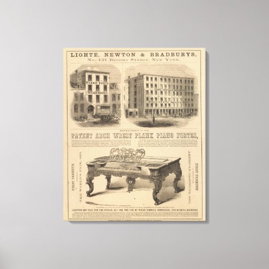 Jones, White und McCurdy's Dental Depots Leinwanddruck (Vorderseite)