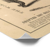 Jones, White und McCurdy's Dental Depots Poster (Ecke)