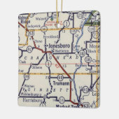 Jonesboro AR Keramikornament (Links)