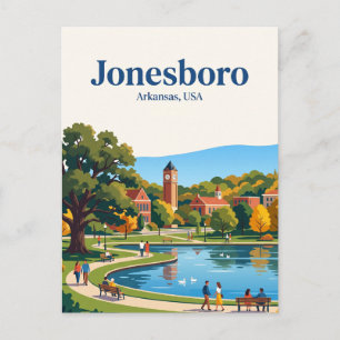 Jonesboro USA Postkarte