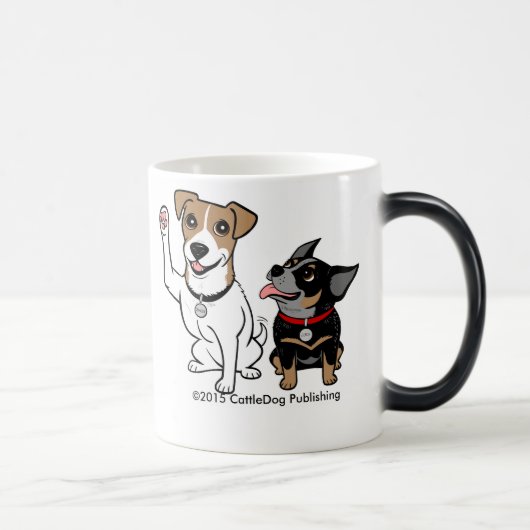Jonesy u. Lucy-Tasse Verwandlungstasse (Rechts)