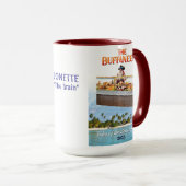 Jonette "The Brain Buffaneers Pirate Design" Tasse (VorderseiteRechts)