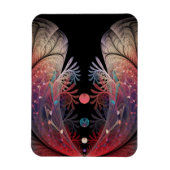 Jonglage Abstract Modern Fantasy Fractal Art Magnet (Vertikal)