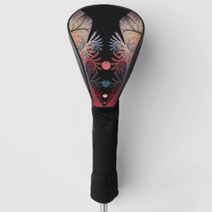 Jonglage Abstract Moderne Fantasy-Fraktal-Kunst Golf Headcover