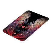 Jonglage Abstract Moderne Fantasy-Fraktal-Kunst Magnet (Linke Seite)