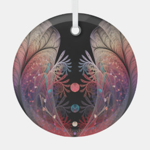 Jonglage Abstract Moderne Fantasy Fraktal Kunst Ornament Aus Glas