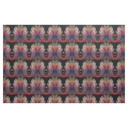 Jonglage Abstract Moderne Fantasy Fraktal Kunst Stoff (Fat Quarter (45,7 x 55,9 cm))