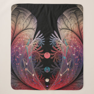 Jonglage Abstract Moderne Fantasy-Fraktalkunst Sherpadecke