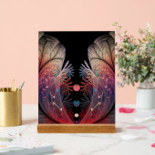 Jonglage Abstrakt Modern Fantasy Fraktal Art Acrylschild (Hochzeit)