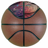 Jonglage Abstrakt Modern Fantasy Fraktal Art Basketball (Rechts)