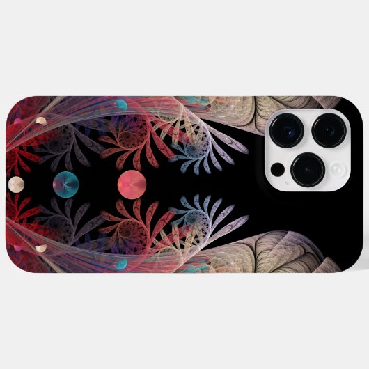 Jonglage Abstrakt Modern Fantasy Fraktal Art Case-Mate iPhone Hülle (Rückseite (Horizontal))