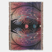 Jonglage Abstrakt Modern Fantasy Fraktal Art Decke (Vorderseite Vertikal)