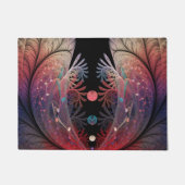 Jonglage Abstrakt Modern Fantasy Fraktal Art Fußmatte (Vorderseite)