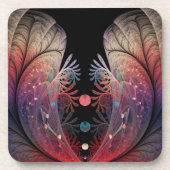 Jonglage Abstrakt Modern Fantasy Fraktal Art Getränkeuntersetzer (Vorderseite)