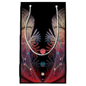 Jonglage Abstrakt Modern Fantasy Fraktal Art Kleine Geschenktüte (Vorderseite)