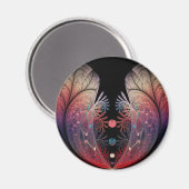 Jonglage Abstrakt Modern Fantasy Fraktal Art Magnet (Vorderseite/Rückseite)