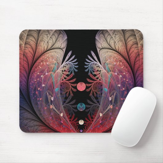 Jonglage Abstrakt Modern Fantasy Fraktal Art Mousepad (Mit Mouse)