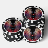 Jonglage Abstrakt Modern Fantasy Fraktal Art Pokerchips (Stapel)