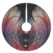 Jonglage Abstrakt Modern Fantasy Fraktal Art Polyester Weihnachtsbaumdecke (Vorderseite)