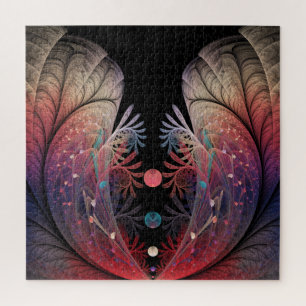Jonglage Abstrakt Modern Fantasy Fraktal Art Puzzle