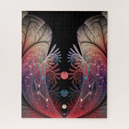 Jonglage Abstrakt Modern Fantasy Fraktal Art Puzzle (Vertikal)