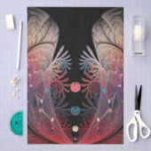 Jonglage Abstrakt Modern Fantasy Fraktal Art Seidenpapier (Handwerk)