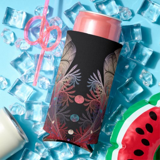 Jonglage Abstrakt Modern Fantasy Fraktal Art Selters Dosenkühler (In Situ Sommer)