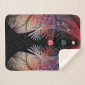 Jonglage Abstrakt Modern Fantasy Fraktal Art Sherpadecke (Vorderseite (Horizontal))