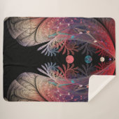 Jonglage Abstrakt Modern Fantasy Fraktal Art Sherpadecke (Vorderseite (Horizontal))