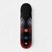 Jonglage Abstrakt Modern Fantasy Fraktal Art Skateboard (Vorne)