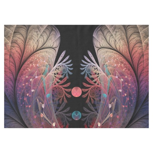 Jonglage Abstrakt Modern Fantasy Fraktal Art Tischdecke (Vorderseite (Horizontal))