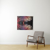 Jonglage Abstrakt Modern Fantasy Fraktal Art Wandteppich (Beispiel (Horizontal))