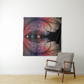Jonglage Abstrakt Modern Fantasy Fraktal Art Wandteppich (Beispiel (Horizontal))
