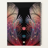 Jonglage Abstrakt Modern Fantasy Fraktal Name Planer (Rückseite)