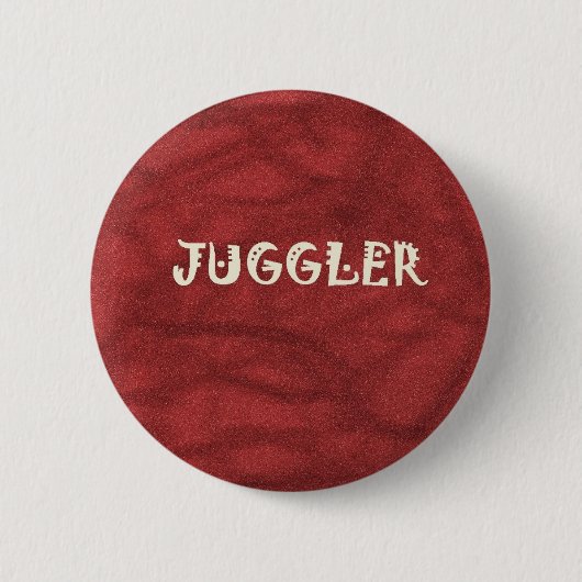 Jongleur-Button oder Knopf Button (Vorderseite)