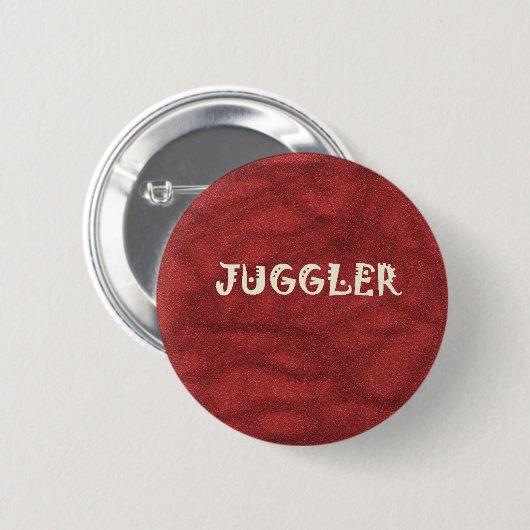 Jongleur-Button oder Knopf Button (Vorne & Hinten)