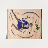 Jongleur-Druck Wandteppich (Vorderseite (Horizontal))