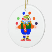 Jongleurclown Keramikornament (Links)
