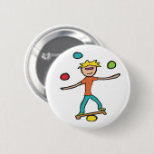 Jonglieren Button (Vorne & Hinten)
